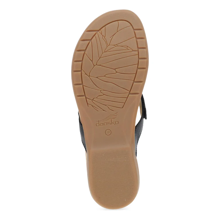 Rosalia Big Brass Sandals In Black