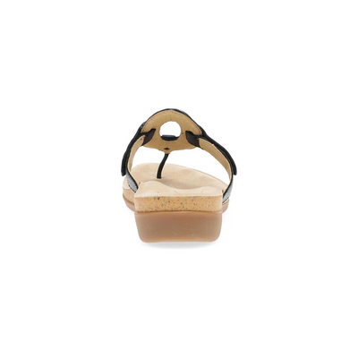 Rosalia Big Brass Sandals In Black