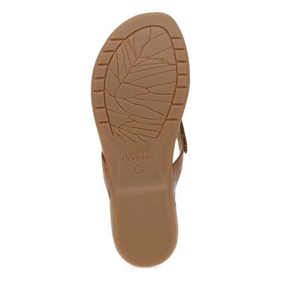 Rosalia Big Brass Sandals In Toffee