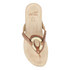 Rosalia Big Brass Sandals In Toffee