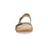 Ruthie Elegant Leather Sandals In Toffee