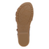 Ruthie Elegant Leather Sandals In Toffee
