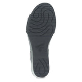 Arielle Adjustable Wedge Sandal in Black