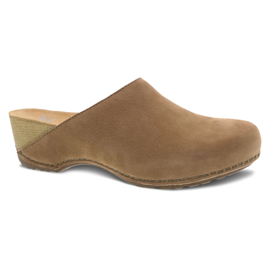 Talulah Nubuck Mule in Tan