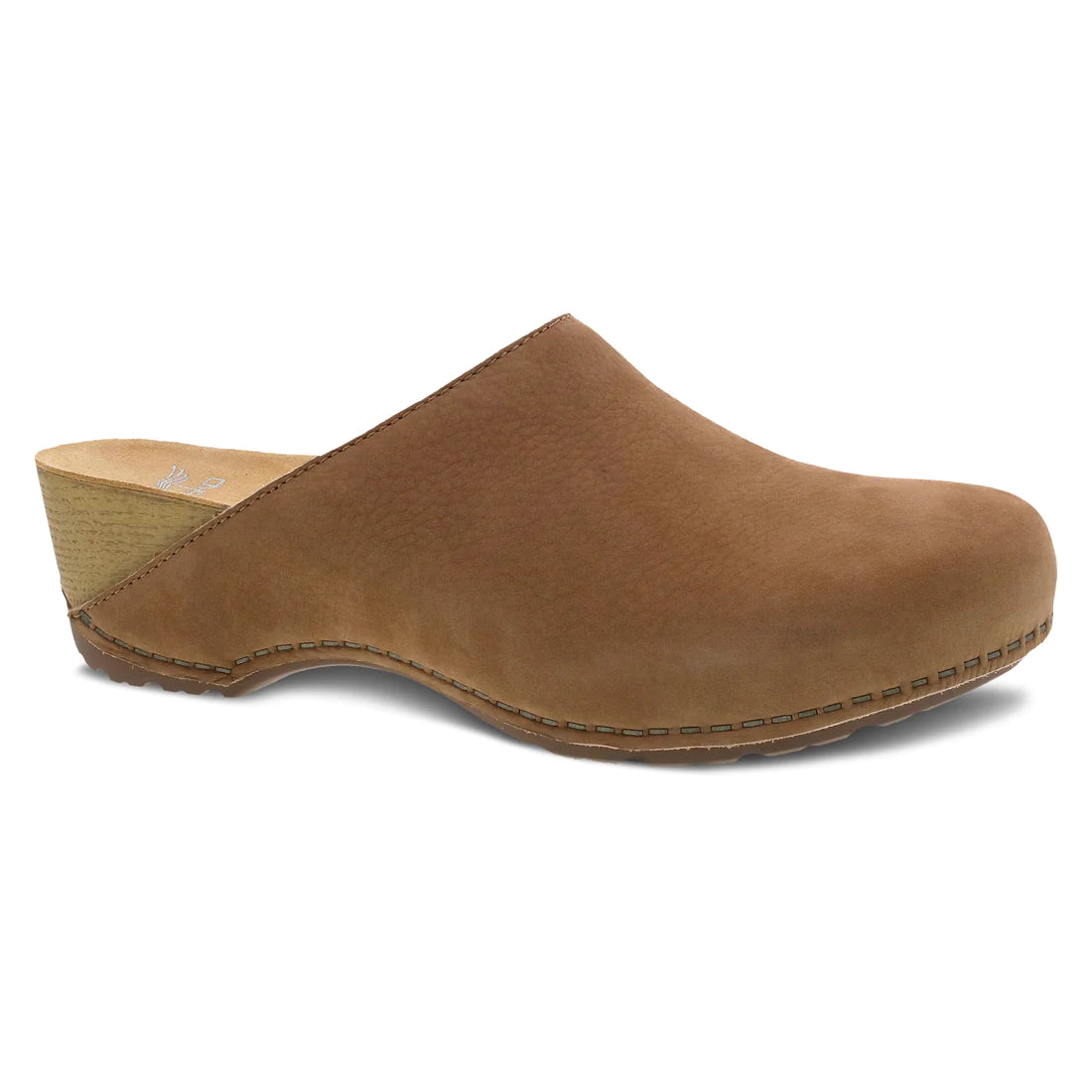 Talulah Nubuck Mule in Tan