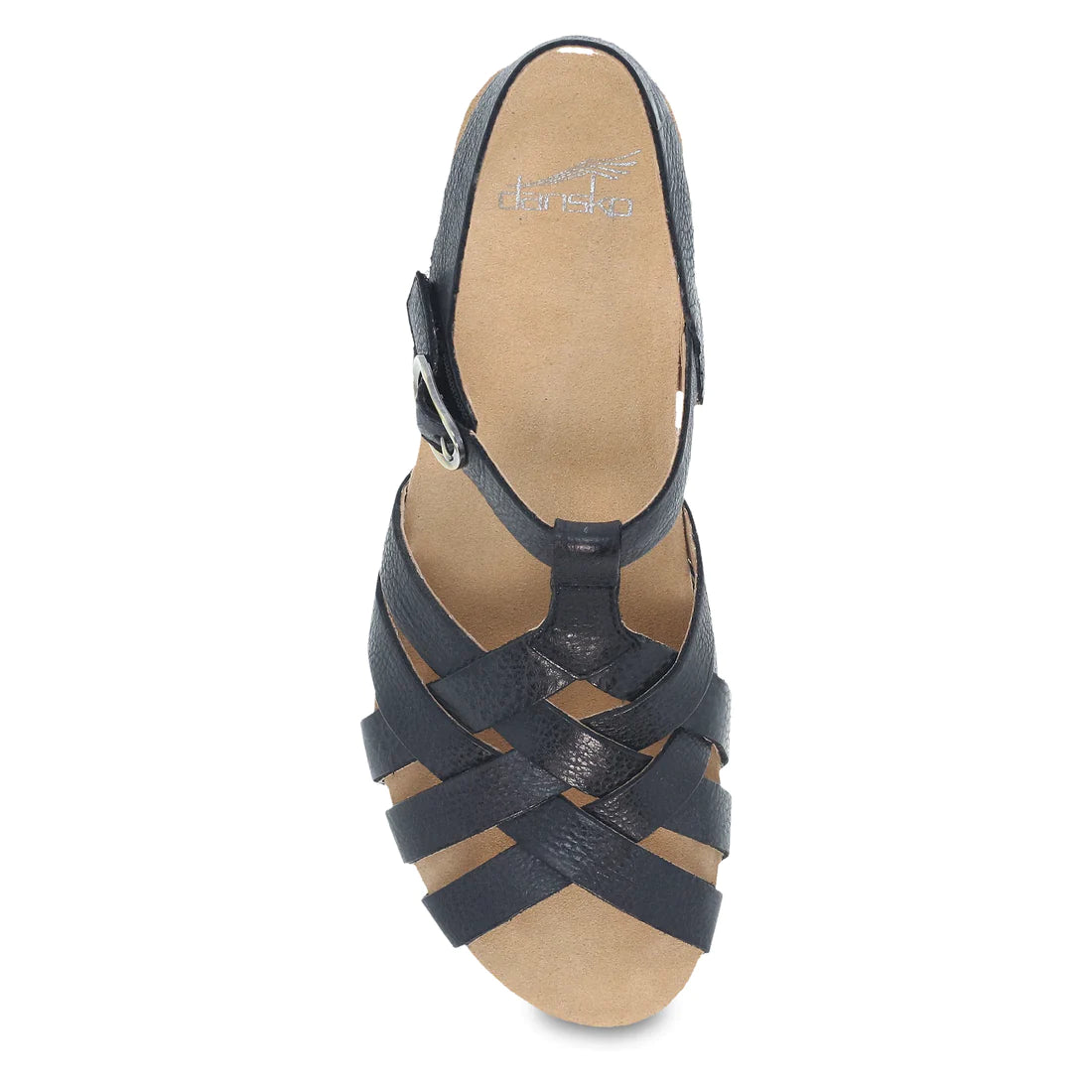 Tinley Woven Strappy Sandel in Black