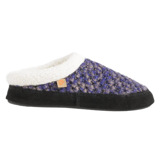 Women's Jam Clog Slipper with Indoor and Outdoor Sole in Blueberry