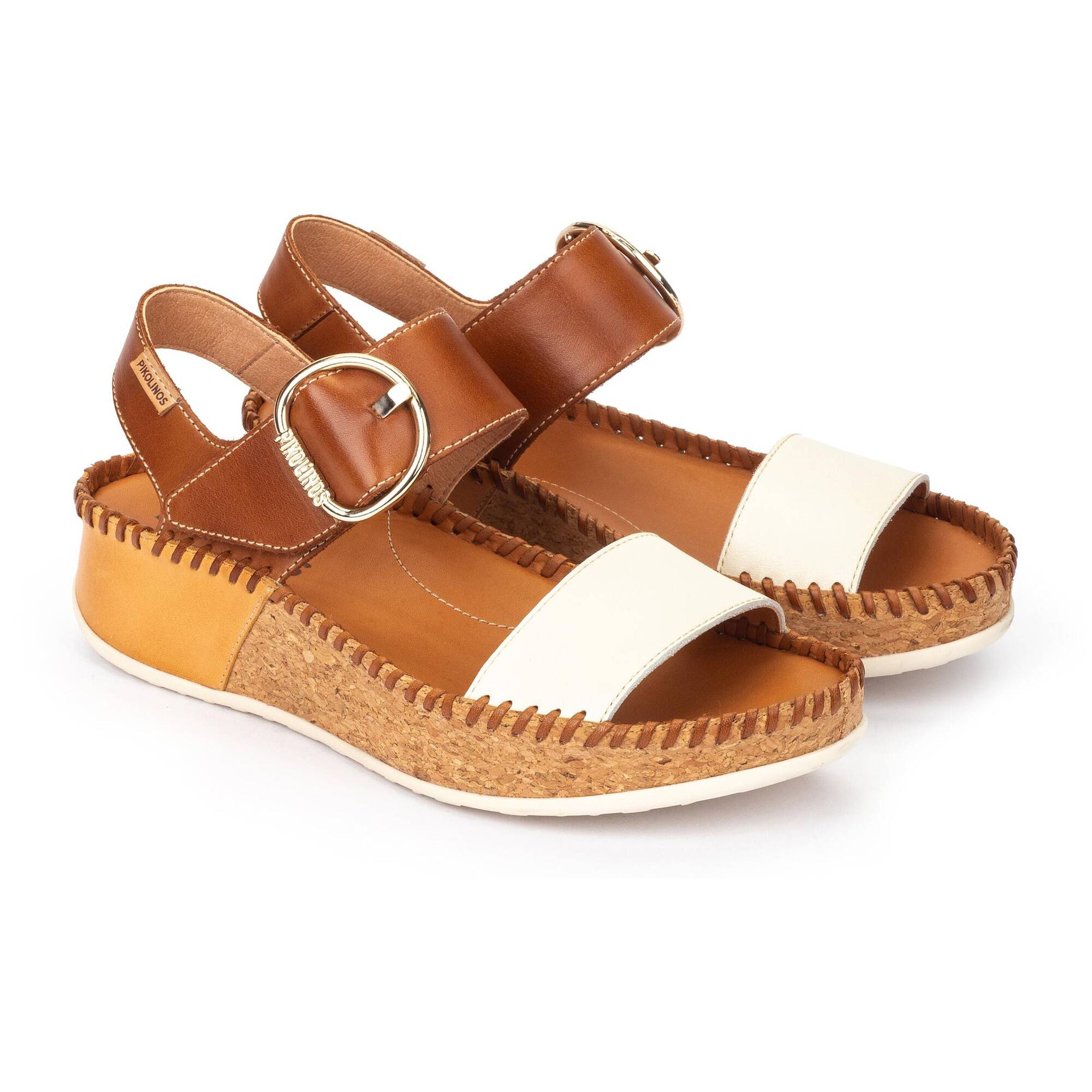 Marina Platform Sandals In Nata