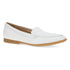 Lorri Moc Toe Loafer in White