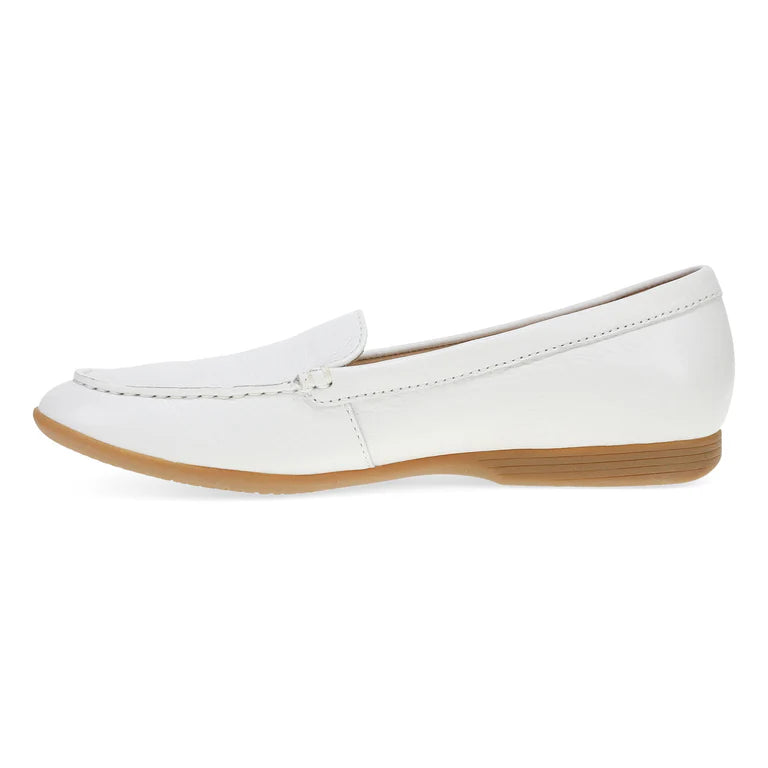 Lorri Moc Toe Loafer in White