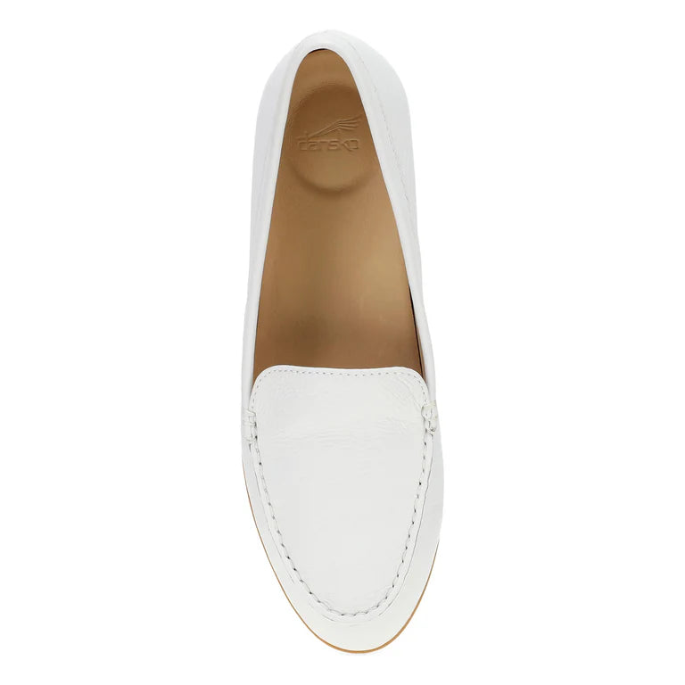 Lorri Moc Toe Loafer in White