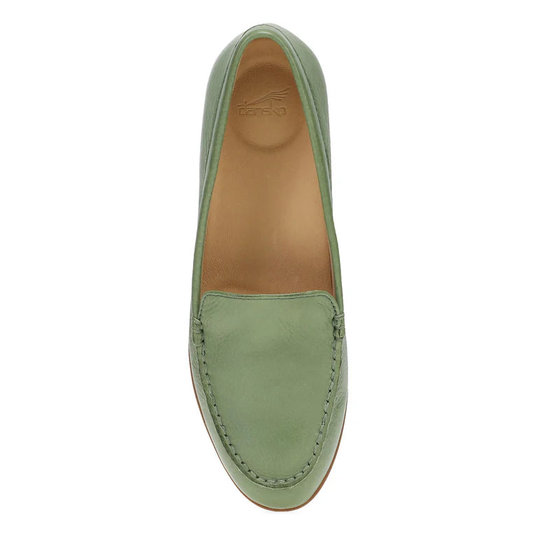 Lorri Moc Toe Loafer in Jade