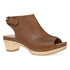 Lizzy Sling Back Peep Toe in Tan