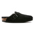 Boston Shearling Mule in Black