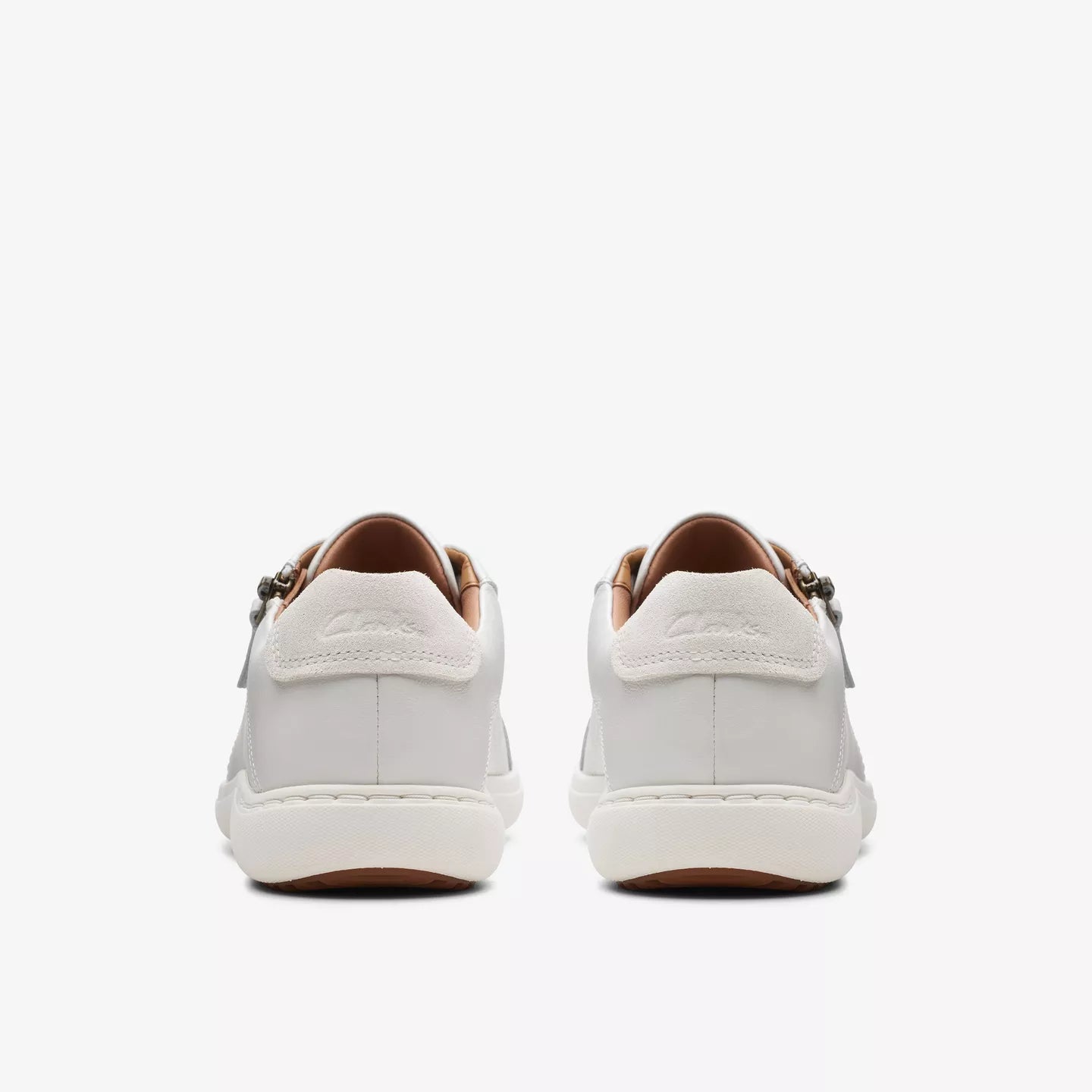 Nalle Lightweight Zip Sneaker WIDE in White