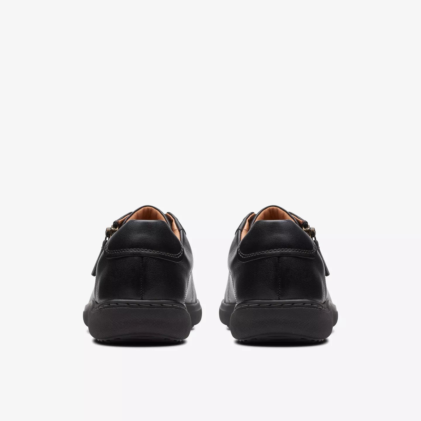 Nalle Lightweight Zip Sneaker WIDE in Black on Black