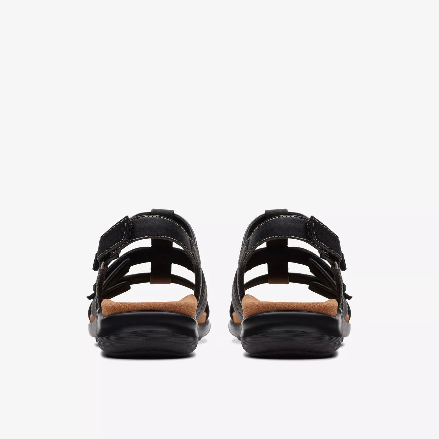 Kitly Adjustable Walking Sandal In Black
