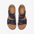 Kitly Adjustable Padded Strap Walking Sandal In Navy WIDE
