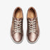 Nalle Lightweight Zip Sneaker in Rose Gold