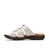 Kitly Leather Slide in Cream
