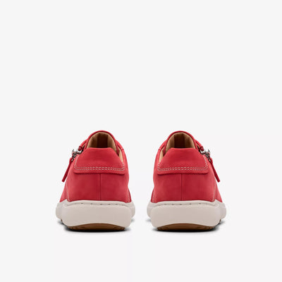 Nalle Lightweight Zip Sneaker in Red