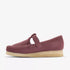 Wallabee T-Bar In Rose Suede