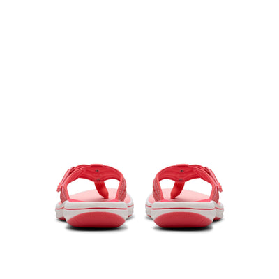 Breeze Sun Cloud Steppers Sandals in Bright Coral Ombre