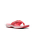 Breezey Sun Cloud Steppers Sandals in Bright Coral Ombre