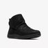 Breeze Faye Velcro Travel Boot WIDE In Black