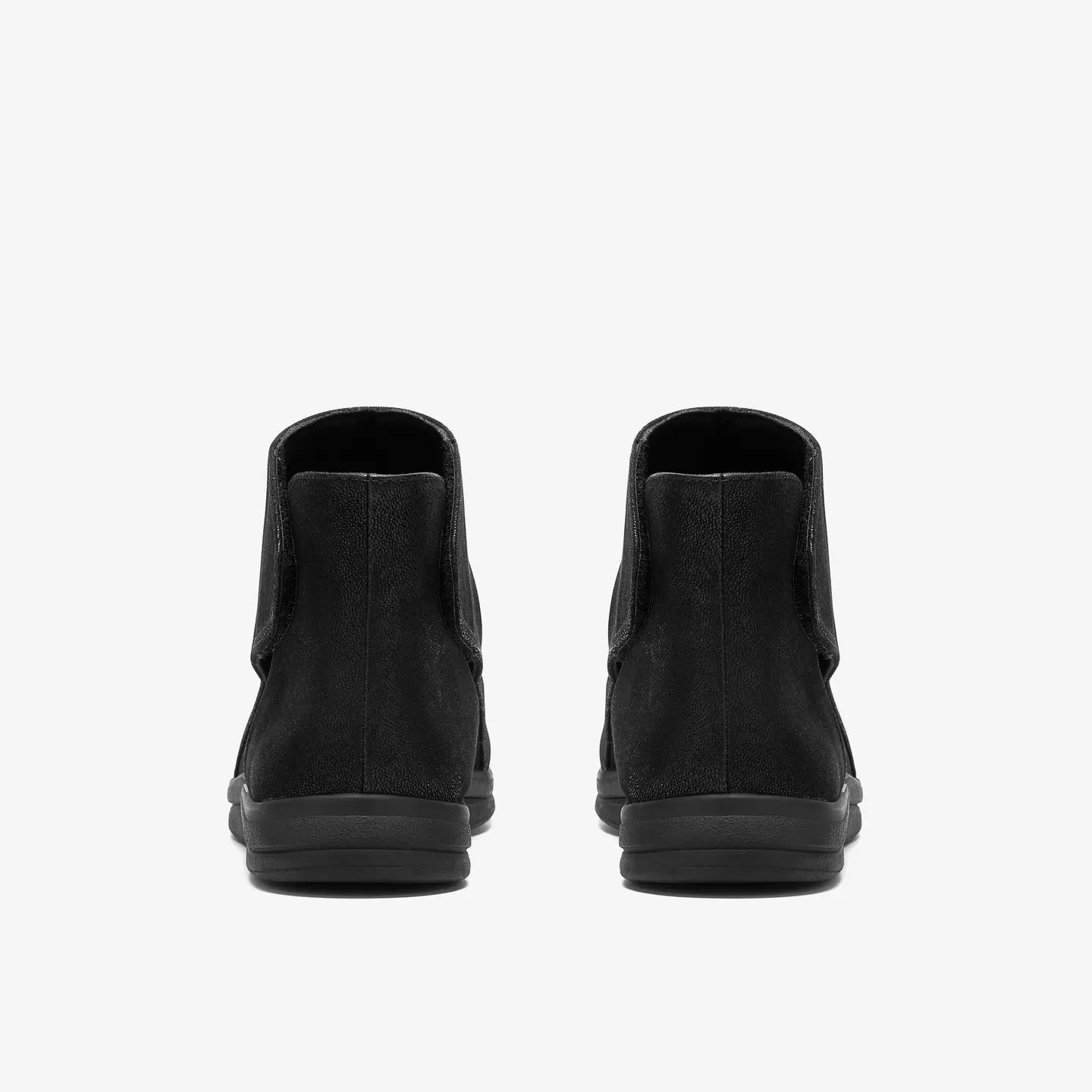 Breeze Faye Velcro Travel Boot WIDE In Black