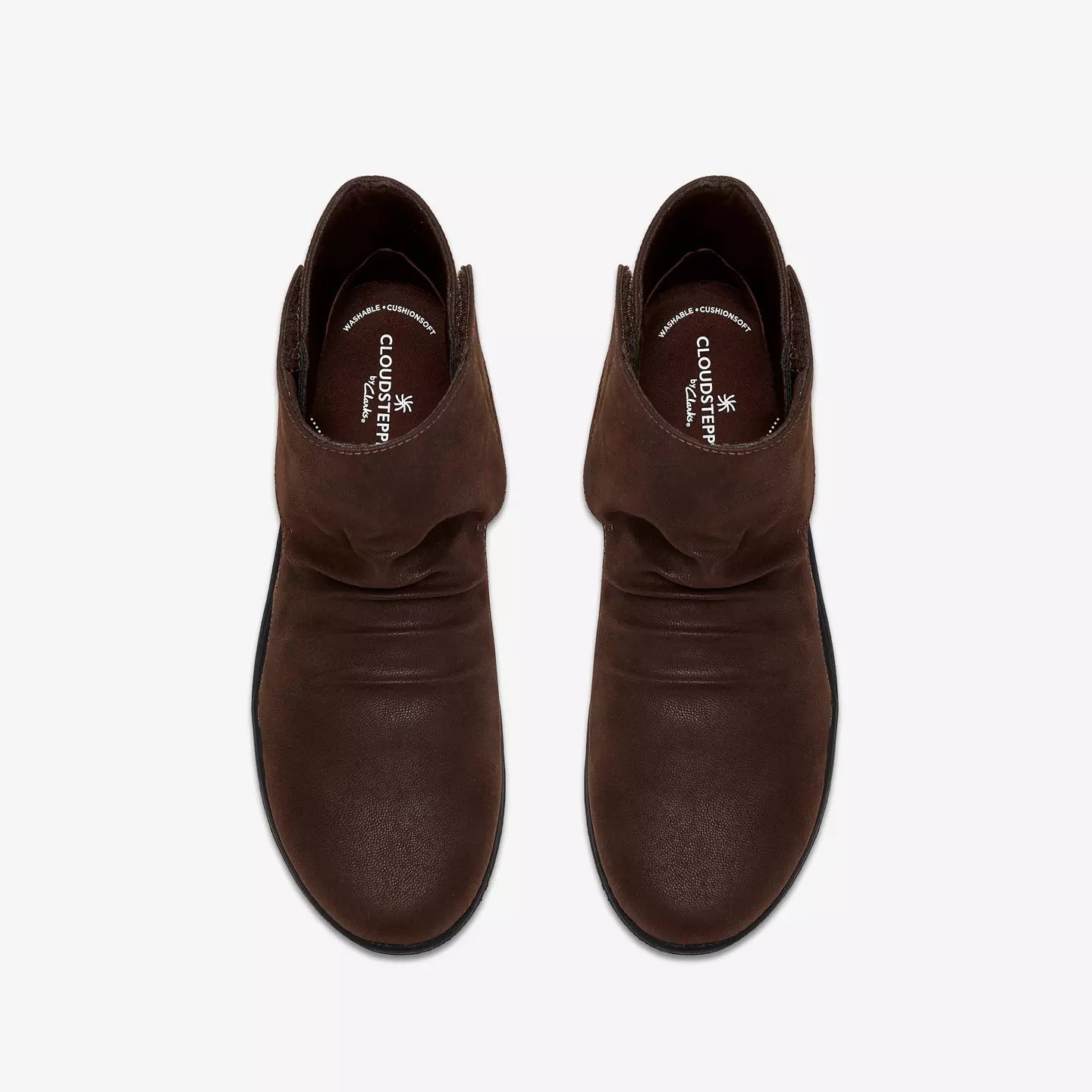Breeze Faye Velcro Travel Boot WIDE In Dark Brown