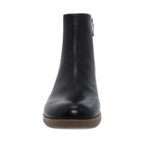 Daisie Waterproof Leather Side Gore Mid Boot in Black