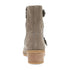 Delphine Waterproof Moto Boot in Stone