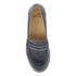Danica Heeled Loafer in Navy/Woven