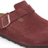 Boston Buckle Classic Footbed Mule in Zinfandel