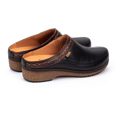 Granada WOW Women's Leather Clog in Black
