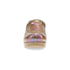 The Professional Clog in Multicolor Iridescent Tooled Leather