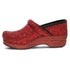 The Professional Clog in Red Glitter