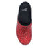 The Professional Clog in Red Glitter