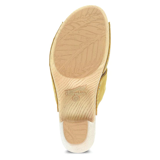 Tandi Summer Slip-on Heel in Yellow