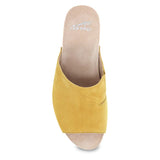 Tandi Summer Slip-on Heel in Yellow