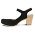 Taytum Nubuck D'Orsay Mary Jane in Black