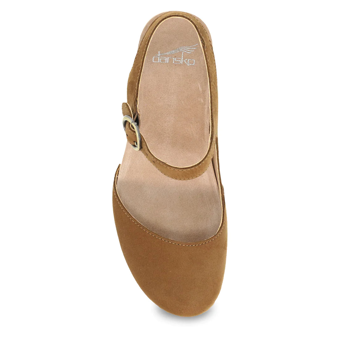 Taytum Nubuck D'Orsay Mary Jane in Tan