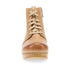 Sigourney Lace Up Classic Clog Boot in Honey