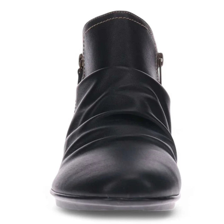 Plymouth Ankle Boot in Black Toffee Leather