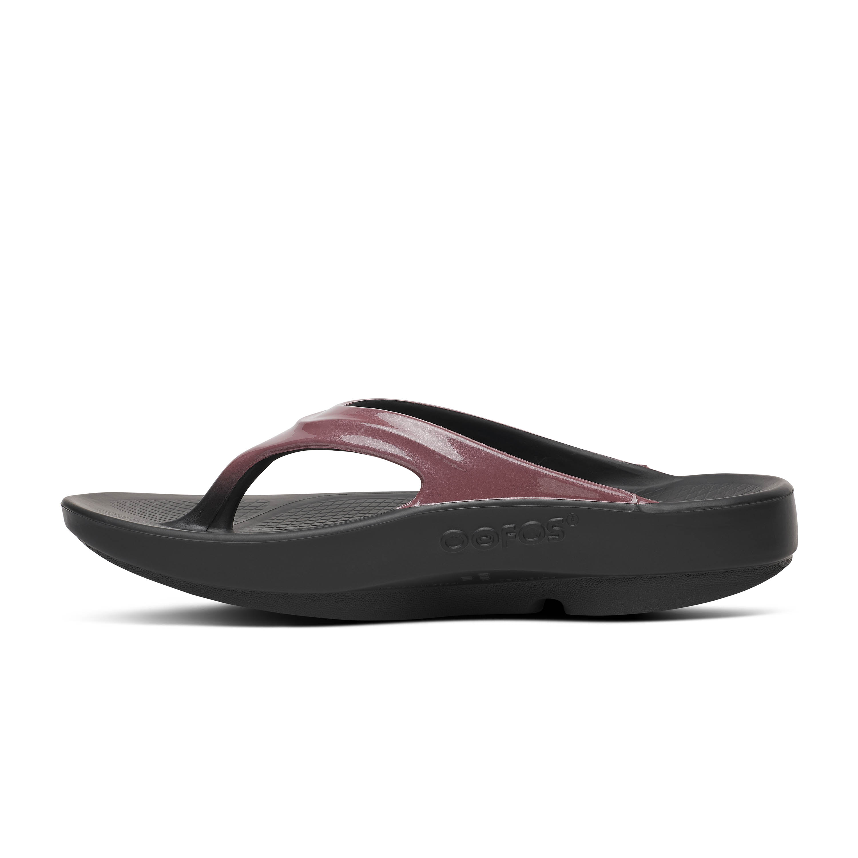 Women's OOlala Luxe Toe Post Sandal in Rosewood
