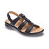 Toledo Strappy Sandal in Black Leather