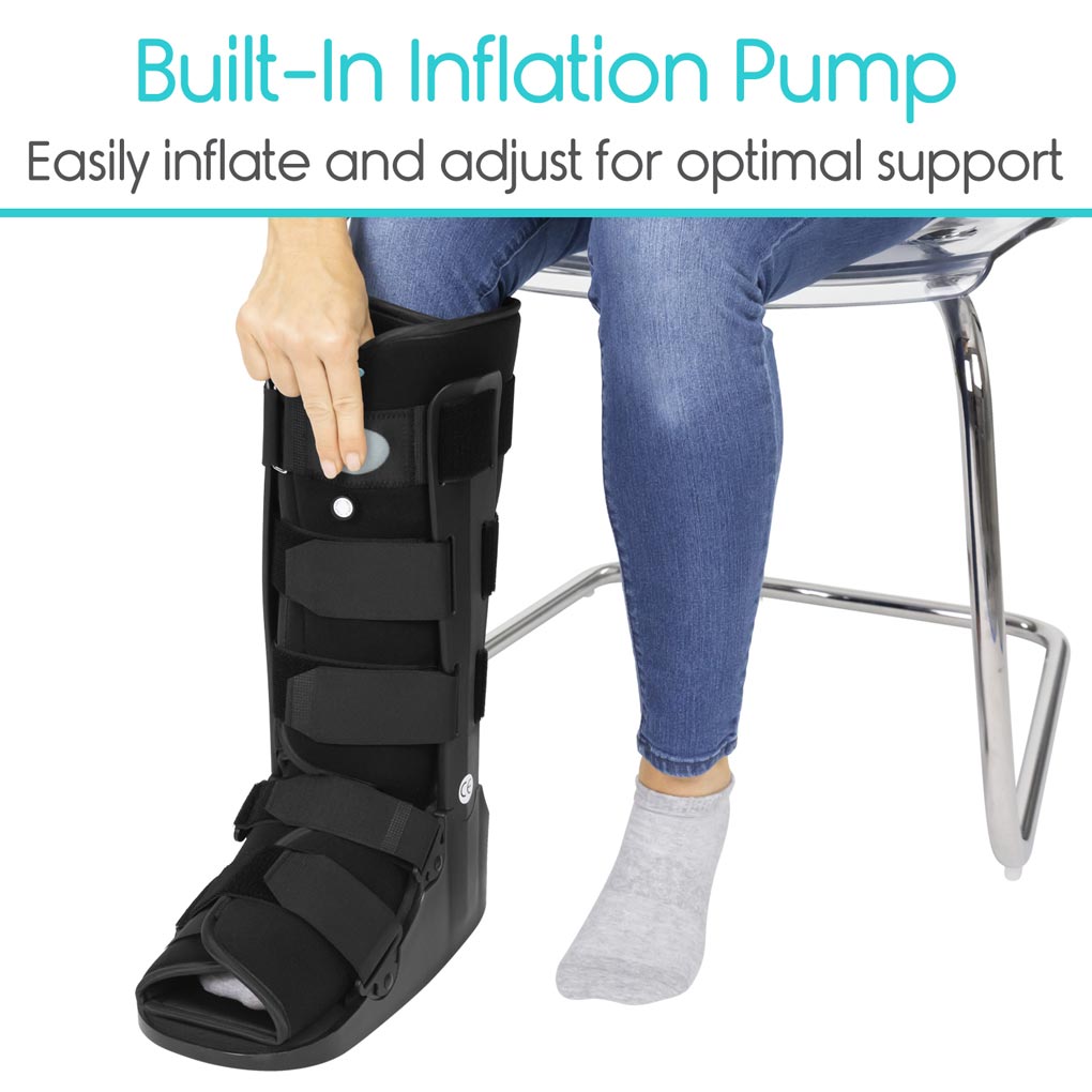 Premium Tall Walker Boot For Injury and Post-Op Recovery