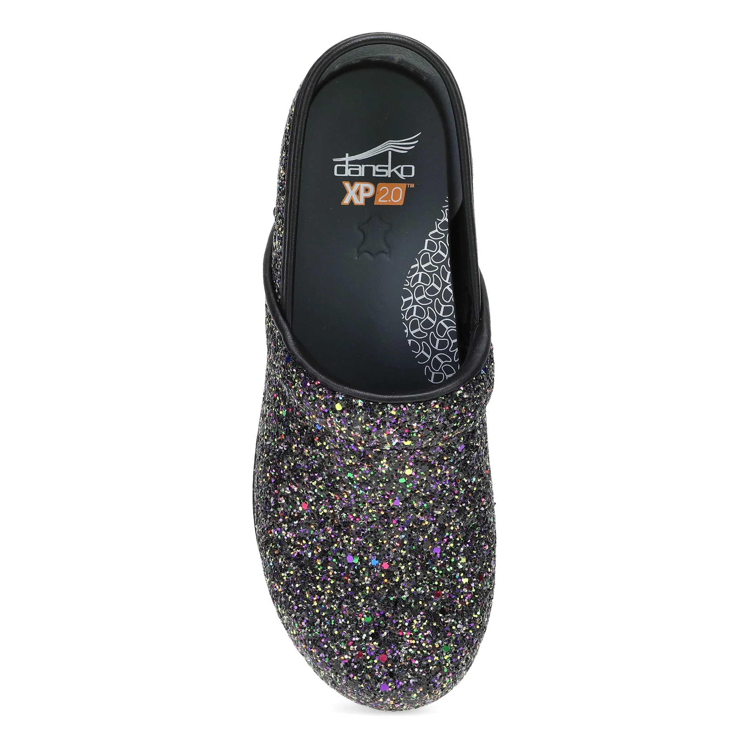 XP 2.0 Clog In Black Magic Glitter