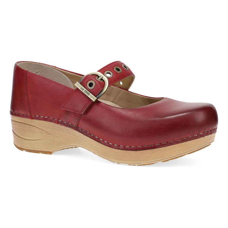 XP 2.0 Mary Jane Clog in Red